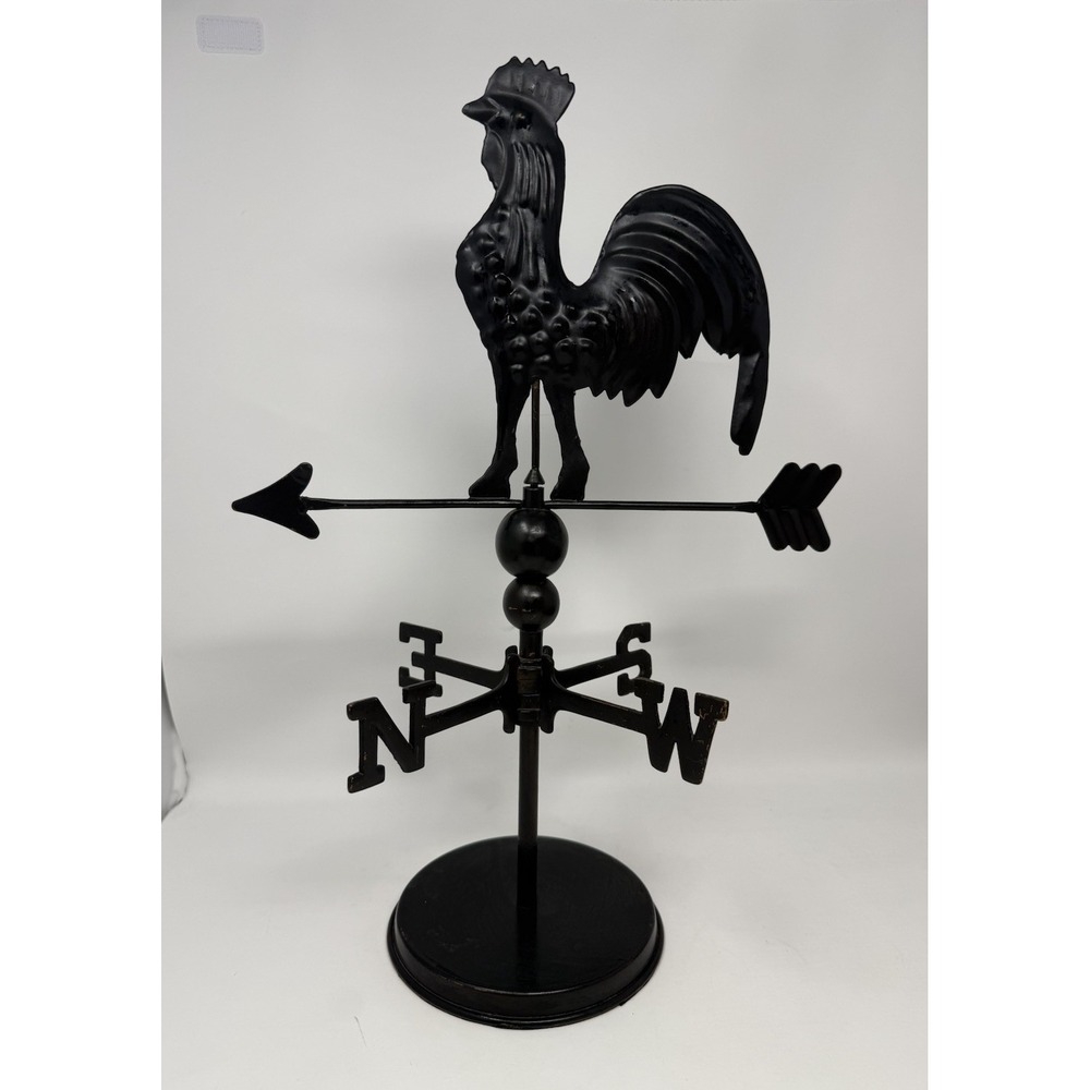 2008 Target Rooster Indoor wind Mill Weather Vane Metal Spinning Parts NWES NICE